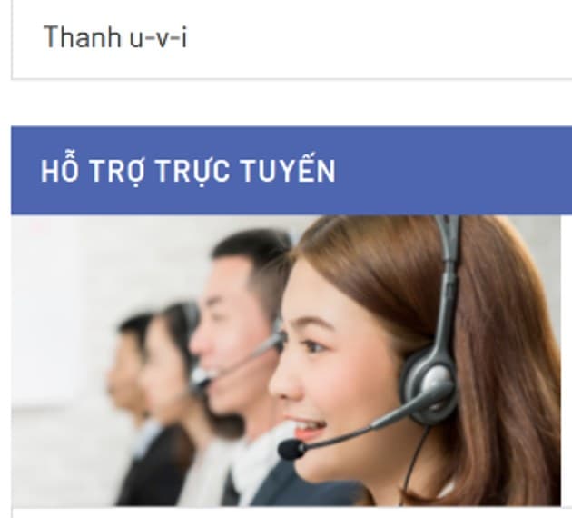 Hỗ trợ trực tuyến