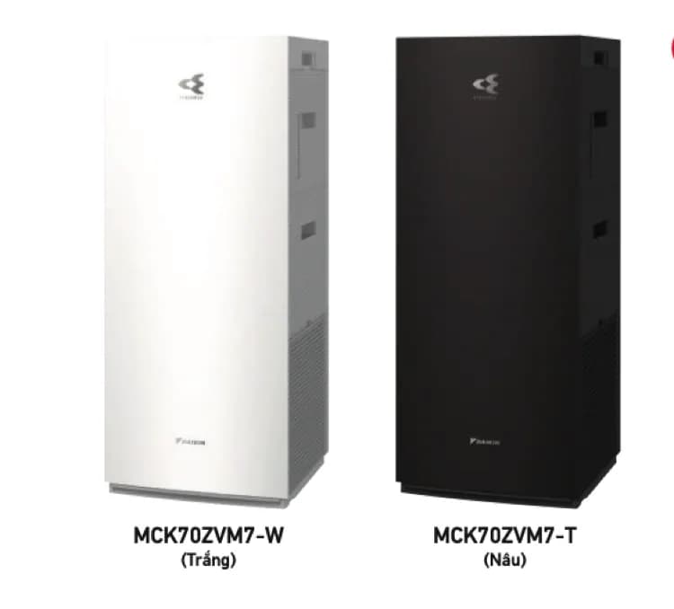 Máy lọc không khí tạo ẩm Daikin MCK70ZVM7 | Chính hãng Daikin Việt Nam