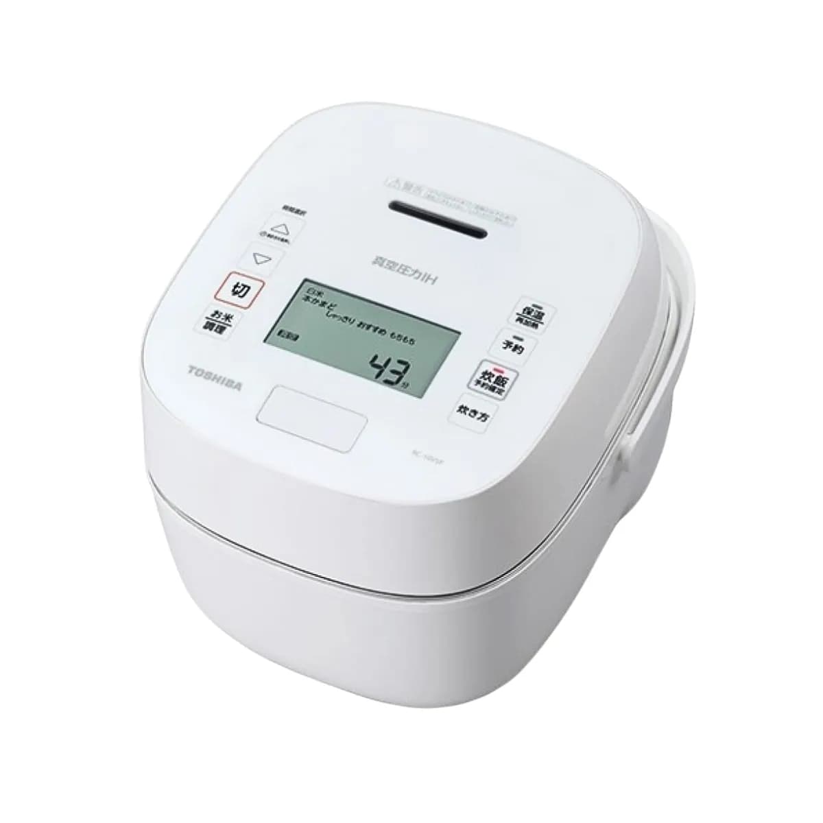 Nồi cơm Toshiba RC-18VST-W cao tần áp suất hút chân không | Nội địa Nhật Bản | 2023
